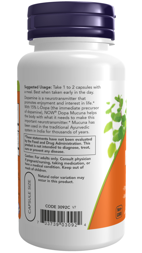 Dopa Mucuna Veg Capsules