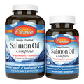 Carlson Olio di Salmone Arricchito con Omega 3 Completo - 180 Softgel