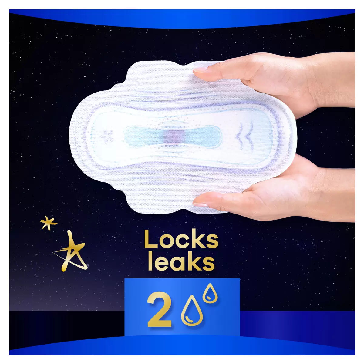 Always Ultra Secure Night Pads Size 4 Wings 36 Pack