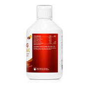 Supplement facts & ingredients image: Swedish Nutra Ginseng Energy supplement facts ingredients liquid 500ml