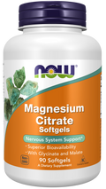 Softgel Complesso Magnesio NOW 400 mg - Citrato Glicinato Malato