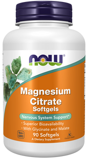 NOW Magnesium Citrate Softgels