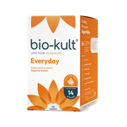 Bio-Kult Everyday probiotic supplement box front label 120 capsules on white background