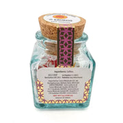 Back image: Secret Hint Spanish Saffron Threads spice jar 1g premium saffron