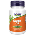 NOW Garlic Oil Supplement Concentrate Softgels, 1500 mg