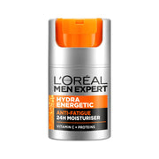 L'Oreal Men Expert Hydra Energetic Daily Moisturiser bottle, 50ml.