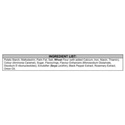 Bisto Original Gravy Granules ingredients label 450g