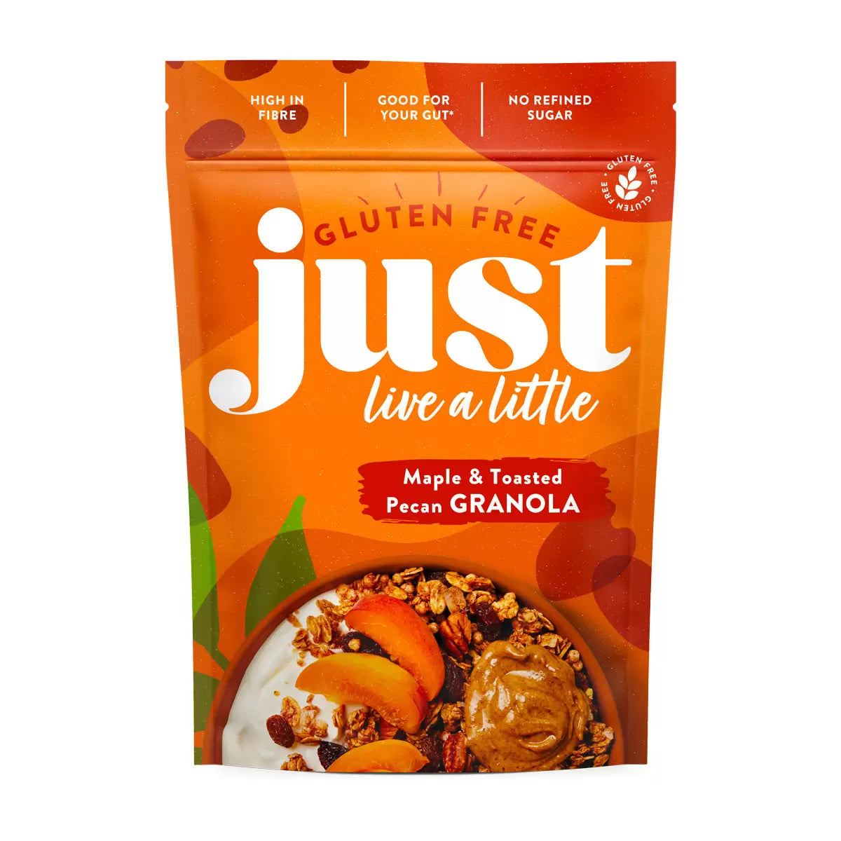 Just Gluten Free Maple & Toasted Pecan Granola 1.2kg bag
