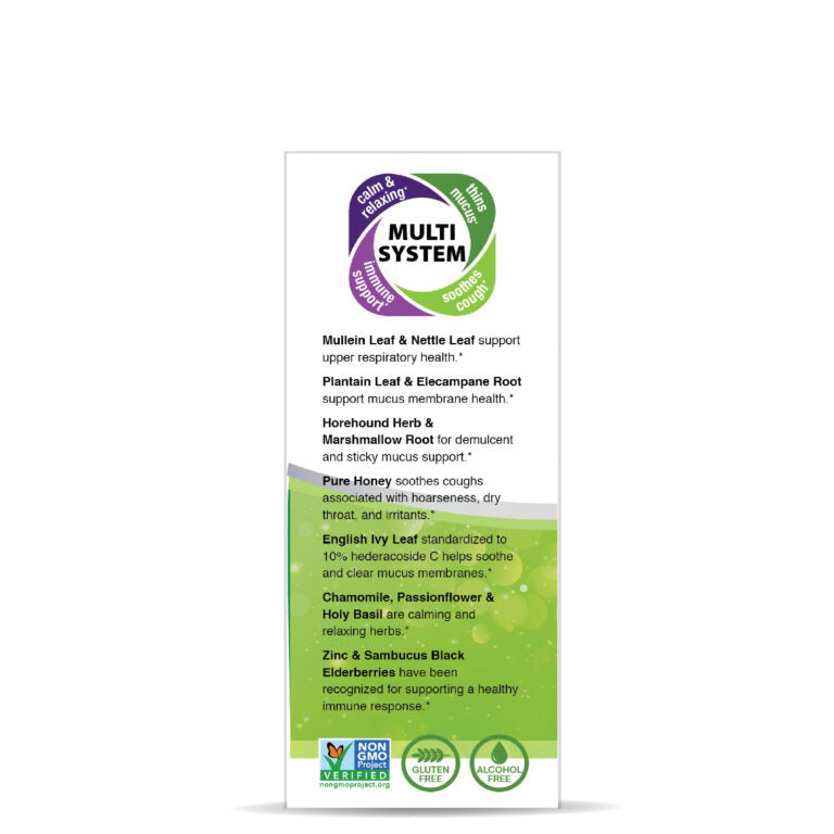 Nature’s Answer Mullein Leaf Herbal Liquid Supplement with Honey 120ml