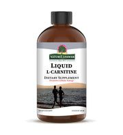 Nature's Answer Liquid L-Carnitine Raspberry 480ml vegan supplement front label