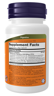 Now Foods Probiotic-10™ 100 Billion Veg Capsules