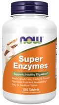 Compresse Integratore di Enzimi Digestivi NOW - Miscela Super Enzimi