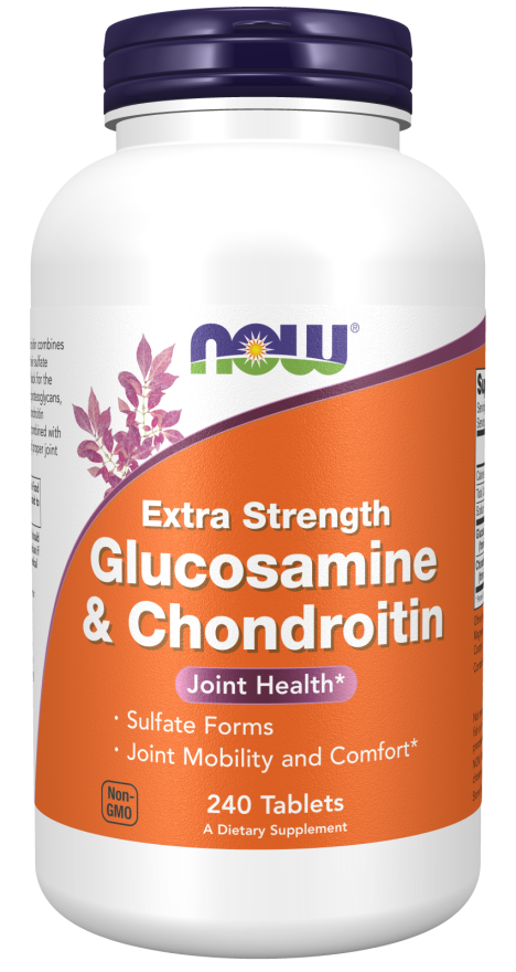 Now Glucosamine & Chondroitin Extra Strength Tablets