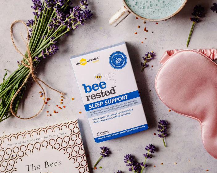 Unbeelievable Health Bee Rested Nighttime Relaxation - 20 Capsules