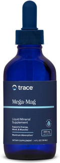 Trace Minerals Gocce Liquide di Magnesio Mega-Mag 400mg - 118ml