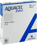 Aquacel Extra Medicazione Idrocolloide per Ferite 10cm x 10cm - 10 Pezzi