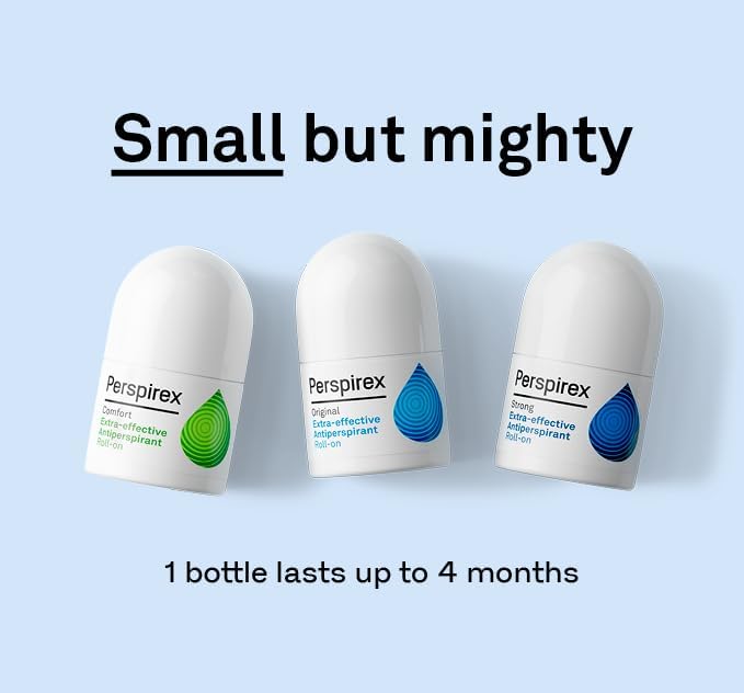 Perspirex Comfort Antiperspirant Roll-On 20ml ingredients information label
