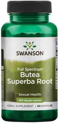 Swanson Full Spectrum Butea Superba Root 400mg 60 Capsules