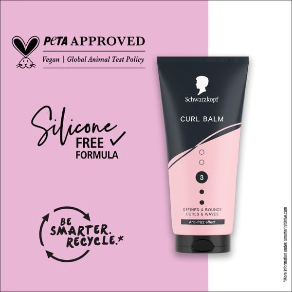 Schwarzkopf Curl Balm Hold 3 Anti-Frizz Effect 150ml
