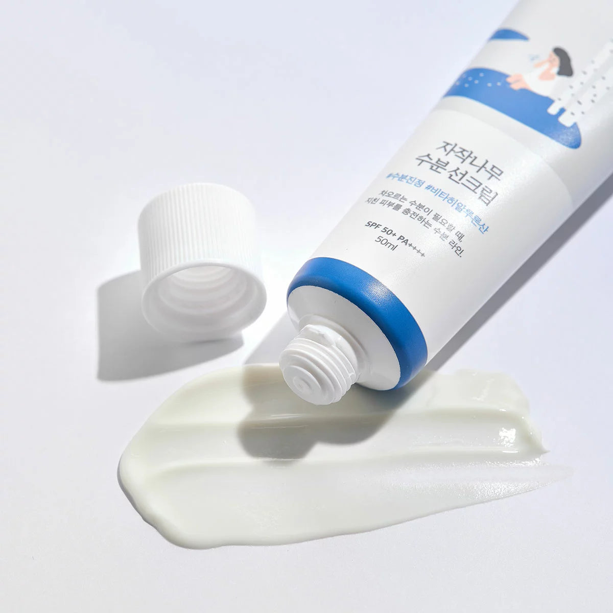 Round Lab Birch Juice Moisturizing Sunscreen SPF50+ 50ml Pack of 2