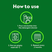 Dettol 5 In 1 Antibacterial Washing Machine Cleaner Lemon 250ml usage instructions