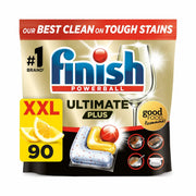 Finish Powerball Ultimate Plus Lemon Dishwasher Tabs 90 tablets pack
