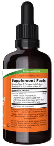 "Green" Black Walnut Wormwood Complex Liquid