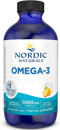 Nordic Naturals Omega-3 1560mg Lemon Liquid Fish Oil