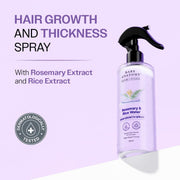 Bare Anatomy Rosemary & Rice Water Hair Spray - 200ml