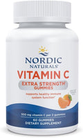 Vitamina C Extra Forte 500mg, Mandarino Nordic Naturals - 60 Gommose