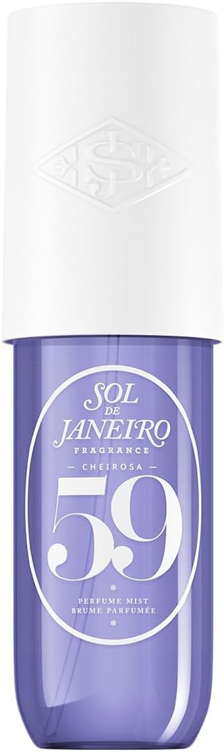 Front image: Sol de Janeiro Cheirosa 59 hair and body perfume mist spray bottle 90ml single pack