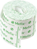 Mefix Nastro Tessuto Autoadesivo 5 cm x 10 m - Fissaggio Delicato, Compatibile con la Pelle