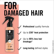 Schwarzkopf Protect & Repair Heat Protection Spray bottle 200ml ingredients and product information