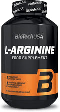 BiotechUSA L-Arginina 1000mg - Integratore di Aminoacidi - 90 Capsule