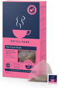 Hottea Mama The Final Push Tè Biologico alle Foglie di Lampone e Menta Piperita - 14 x 21g