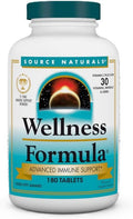 Source Naturals Wellness Formula Immune Support Tablets 180 Count
