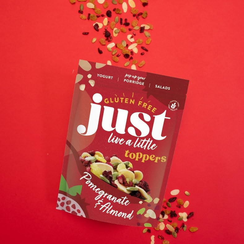 Just Gluten Free Pomegranate & Almond Toppers 1kg
