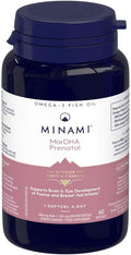 Minami MorDHA Prenatale – 480mg DHA + 104mg EPA – 60 Softgel