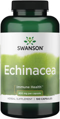 Swanson Echinacea Integratore Erboristico 400mg 100 Capsule