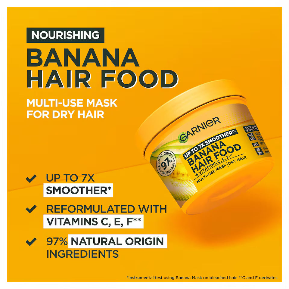 Garnier Ultimate Blends Banana Hair Food Multi-Use Mask 400ml