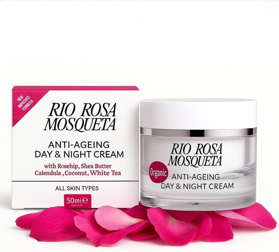 Rio Rosa Mosqueta Day & Night Cream facial moisturiser jar 50ml