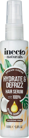 Inecto Naturals Siero per Capelli Dream Crème Idratante e Anti-Crespo 100ml
