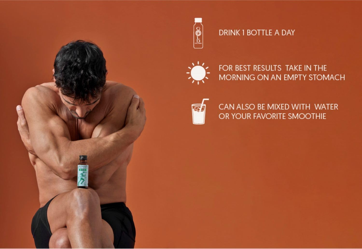 How to Use Image: Artron Collagen Extreme liquid bottle daily serving 50ml use