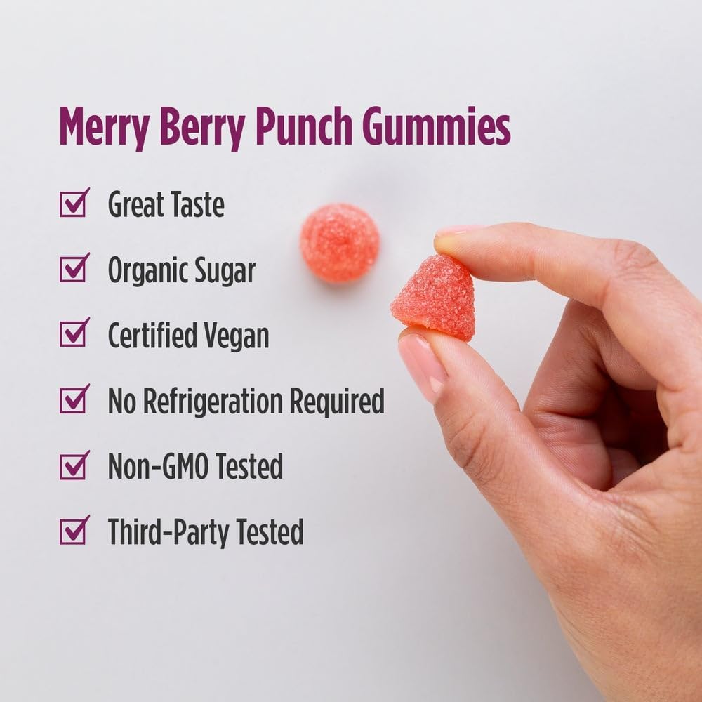 Nordic Naturals Kids Probiotic Gummies, Berry - 60 Count