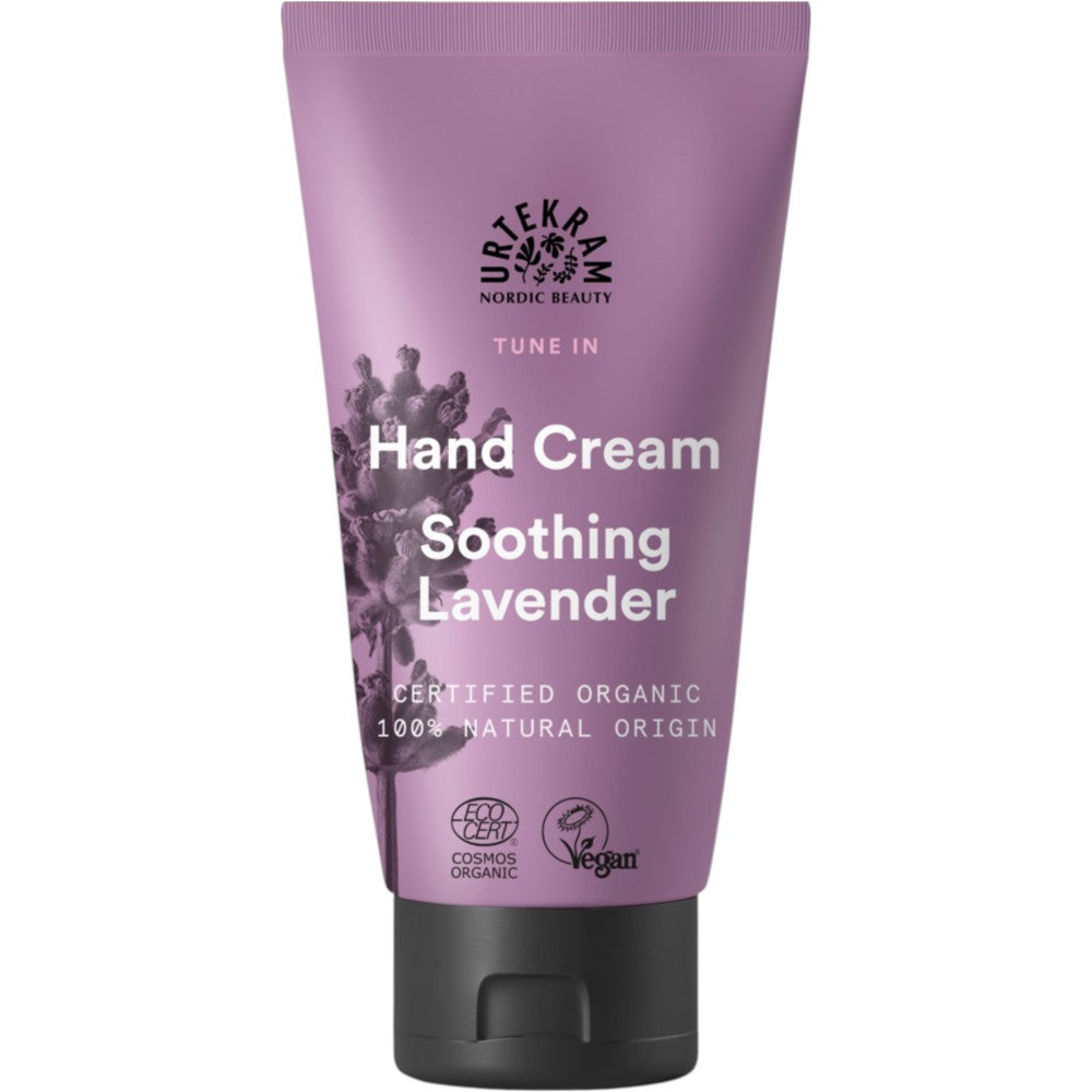 Urtekram Soothing Lavender Hand Cream 75ml tube