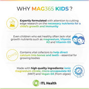 MAG365 Kids Magnesium Multi Powder, Fruit Splash - 150g