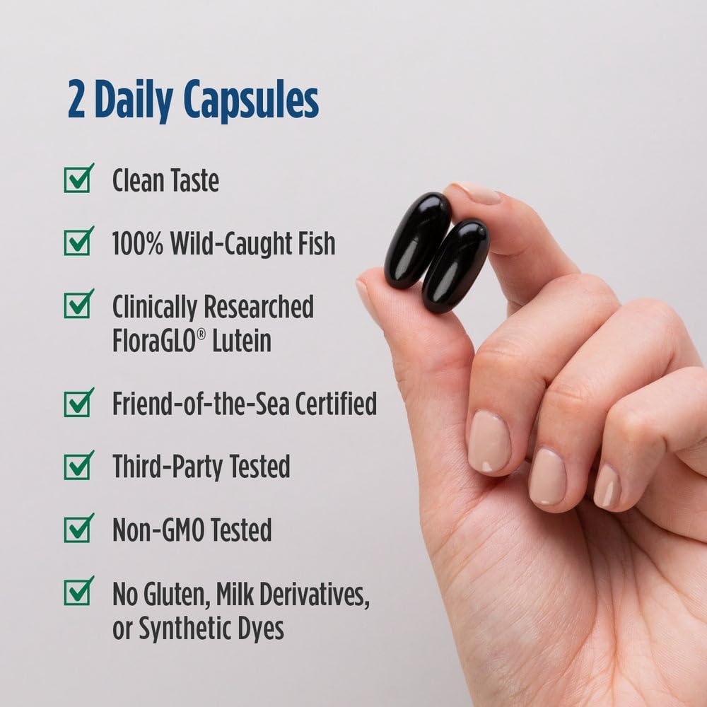 Nordic Naturals Vision Support with Lutein & Zeaxanthin - 60 Soft Gels