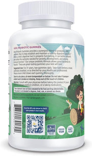 Barcode and product details for Nordic Naturals kids gummy supplement.