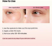 Biodance Collagen Peptide Hydrogel Under Eye Patches 30 Pairs application guide for under-eye care