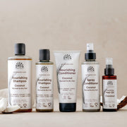 Urtekram Nourishing Coconut Shampoo bottle, no flavour, 250ml, hair care use & other variants
